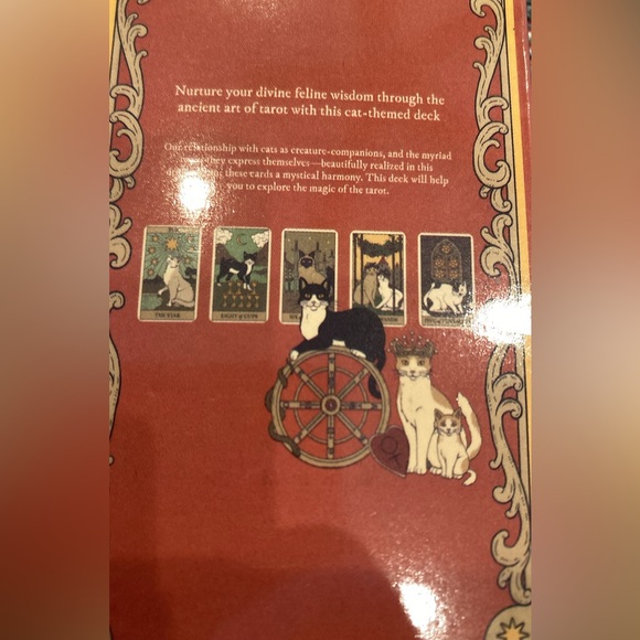Cats Rule the Earth 78 Tarot Card Deck for the Feline obsessed NEW! - Picture 3 of 3